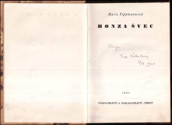 Marie Tippmannová: Honza švec