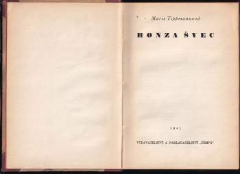 Marie Tippmannová: Honza švec