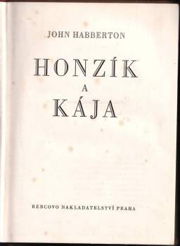 John Habberton: Honzík a Kája