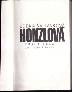 Zdena Salivarová: Honzlová