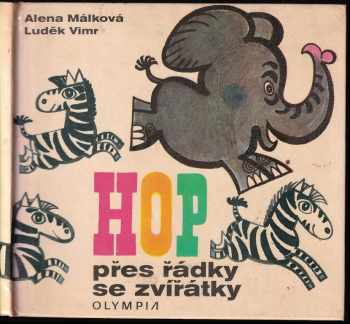 Hop přes řádky se zvířátky - Alena Málková-Vimrová (1971, Olympia) - ID: 714799