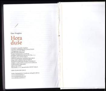 Xingjian Gao: Hora duše