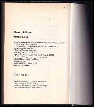 Samuel Shem: Hora hoře