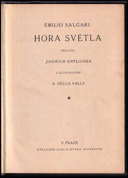 Emilio Salgari: Hora světla