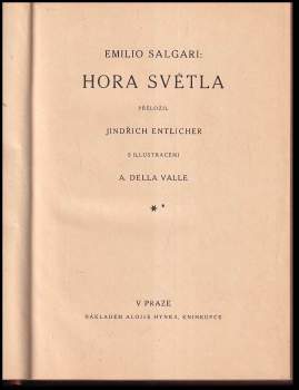 Emilio Salgari: Hora světla