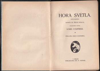 Louis Couperus: Hora světla
