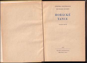 Richard Kubeš: Horácké tance