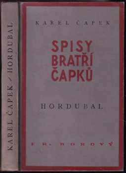 Karel Čapek: Hordubal