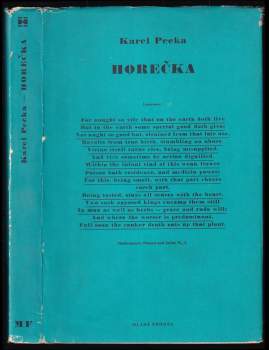 Karel Pecka: Horečka