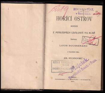 Louis Boussenard: Hořící ostrov