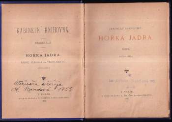 Jaroslav Vrchlický: Hořká jádra