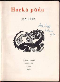 Jan Drda: Horká půda