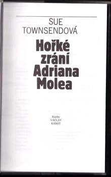 Sue Townsend: Hořké zrání Adriana Molea