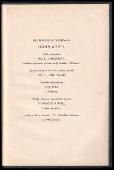 Bohuslav Doubrava: Hornictví