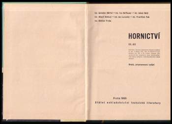 Jaroslav Härtel: Hornictví