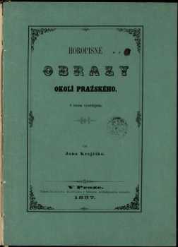 Horopisné obrazy okolí Pražského