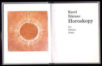 Karel Šiktanc: Horoskopy