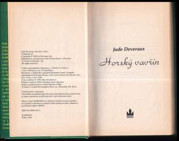 Jude Deveraux: Horský vavřín