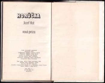 Jozef Kot: Horúčka