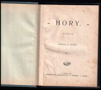 Karel Rožek: Hory
