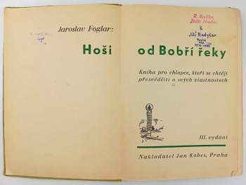 Jaroslav Foglar: Hoši od Bobří řeky