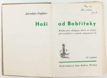 Jaroslav Foglar: Hoši od Bobří řeky