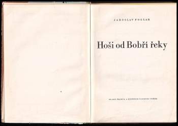 Jaroslav Foglar: Hoši od Bobří řeky