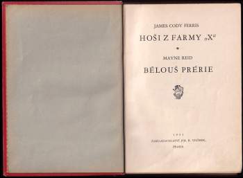 Mayne-Reid: Hoši z farmy "X"