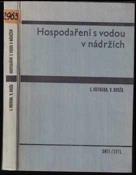 Hospodaření s vodou v nádržích