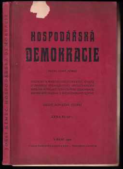 Hospodářská demokracie