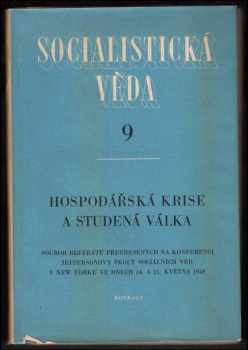 Hospodářská krise a studená válka