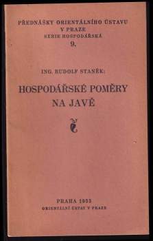 Hospodářské poměry na Javě