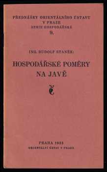 Hospodářské poměry na Javě