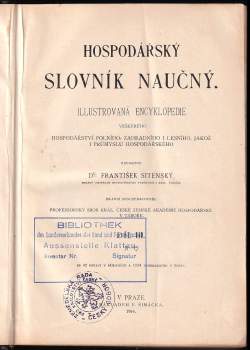 Hospodářský slovník naučný III. - N - Q