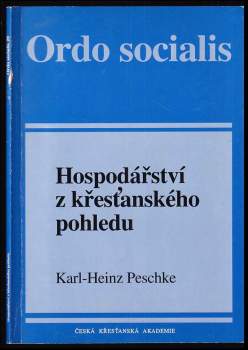 Hospodářství z křesťanského pohledu