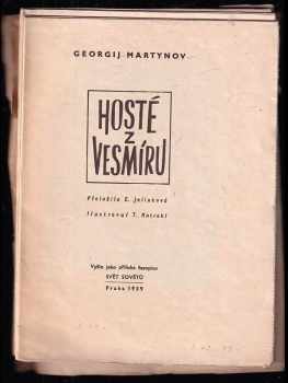 Hosté z vesmíru - Georgij Sergejevič Martynov (1959, Svět sovětů) - ID: 705773