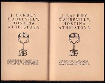 Jules Amédée Barbey d'Aurevilly: Hostina atheistova