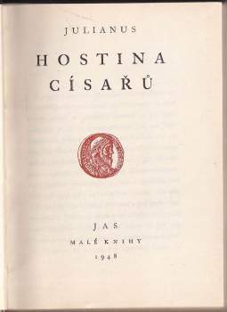 Julián Apostata: Hostina císařů