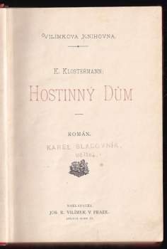 Karel Klostermann: Hostinný dům