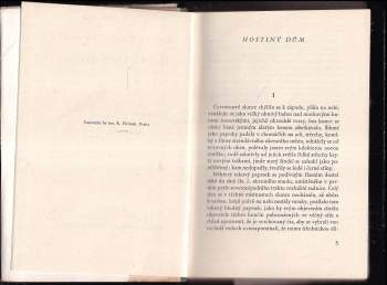 Karel Klostermann: Hostiný dům