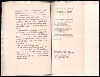 Břetislav Palkovský: Hostitel ze Strže