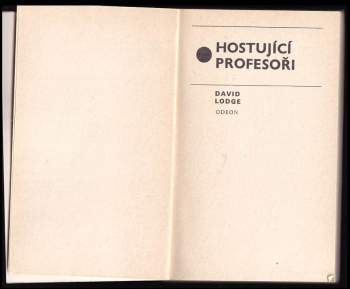 David Lodge: Hostující profesoři