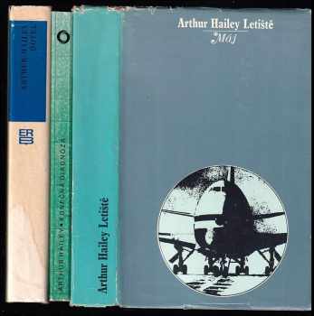 KOMPLET Arthur Hailey 3X Letiště + Konečná diagnóza + Hotel