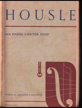 Jan Mařák: Housle