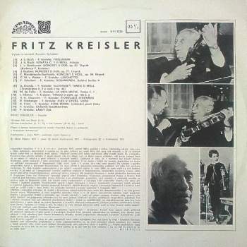 Fritz Kreisler: Houslista Fritz Kreisler