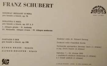 Franz Schubert: Houslové Skladby (76 1)