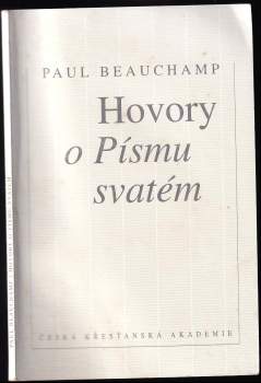 Paul Beauchamp: Hovory o Písmu svatém