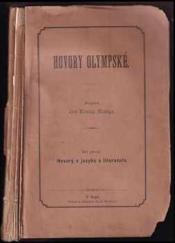 Jan Evangelista Kosina: Hovory Olympské