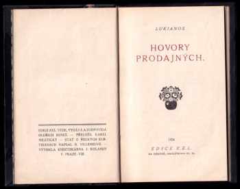 Lúkianos: Hovory prodajných