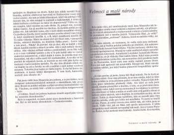 Viktor Fischl: Hovory s Janem Masarykem